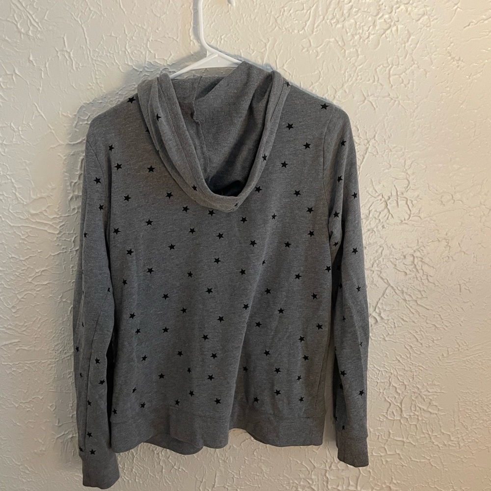 Star print full zipped